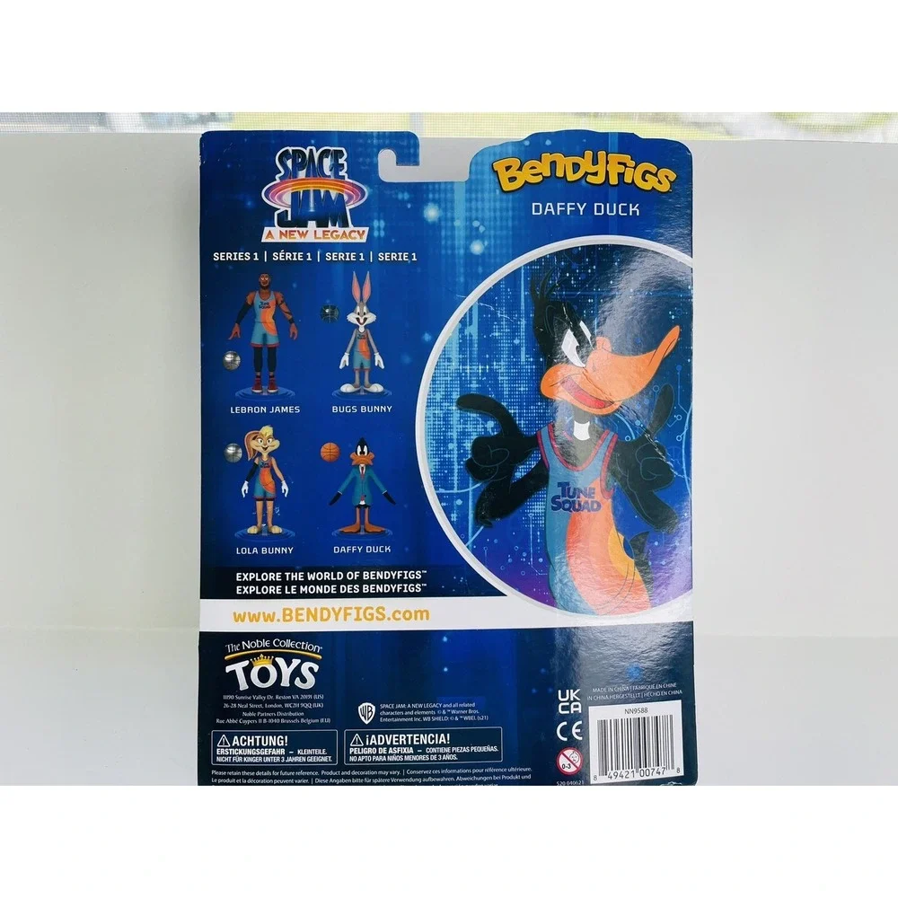 Space Jam: A New Legacy Daffy Duck BENDYFIGS 7 Inch Wal-Mart Exclusive‎ Figure